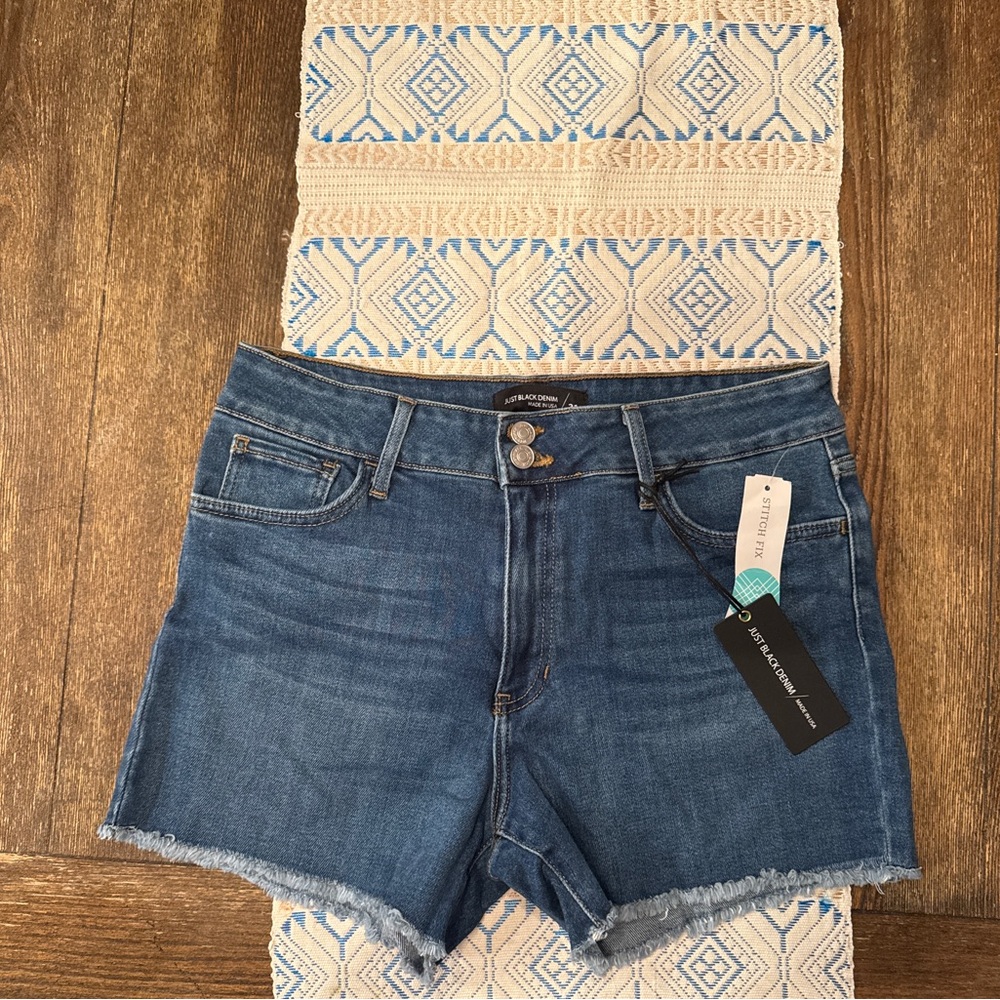 Just Black denim Jean shorts